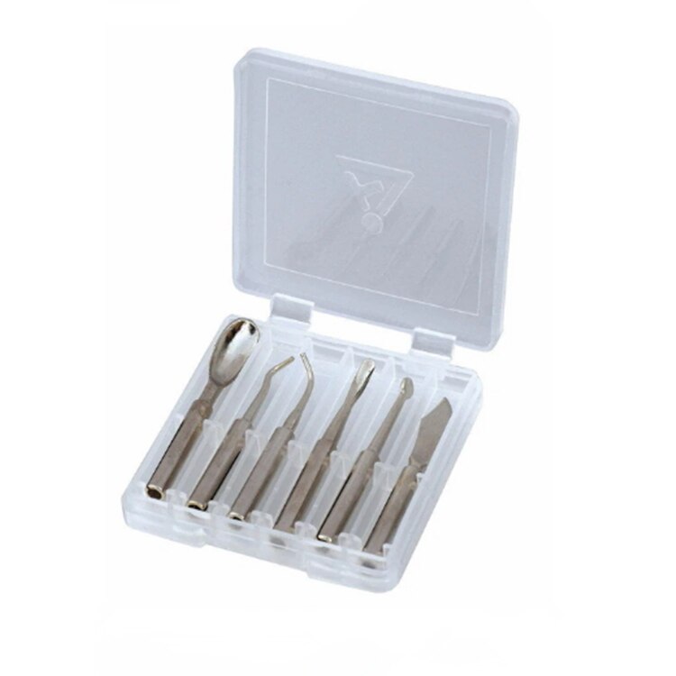 Stylo à cire électrique de laboratoire dentaire, 1 ensemble, appareils électriques, sculpture et moulage de motifs de cire,: tips 2