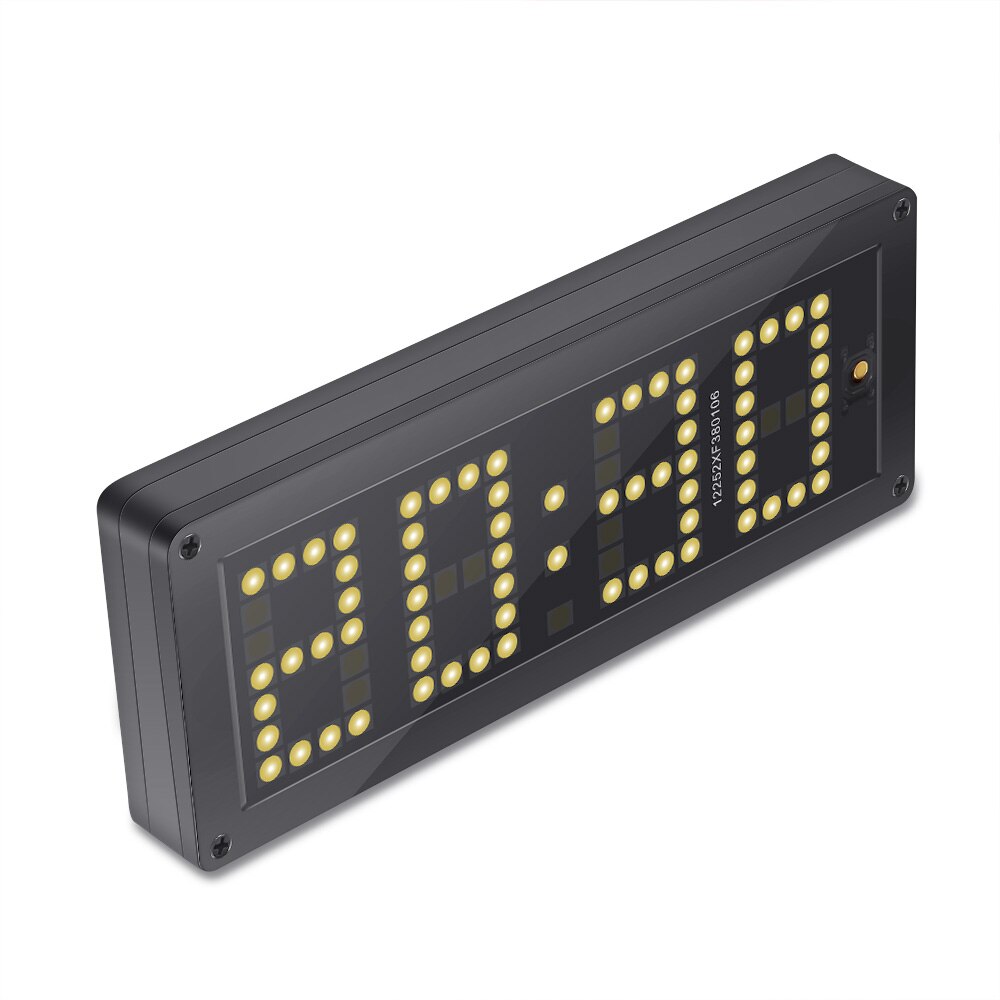 ALLOMN 3 in 1 Auto Elektronische Thermometer Spannung Auto Uhr leuchtend Ultra-Dünne Ajustable Voltmeter Hohe Präzision LED Uhr