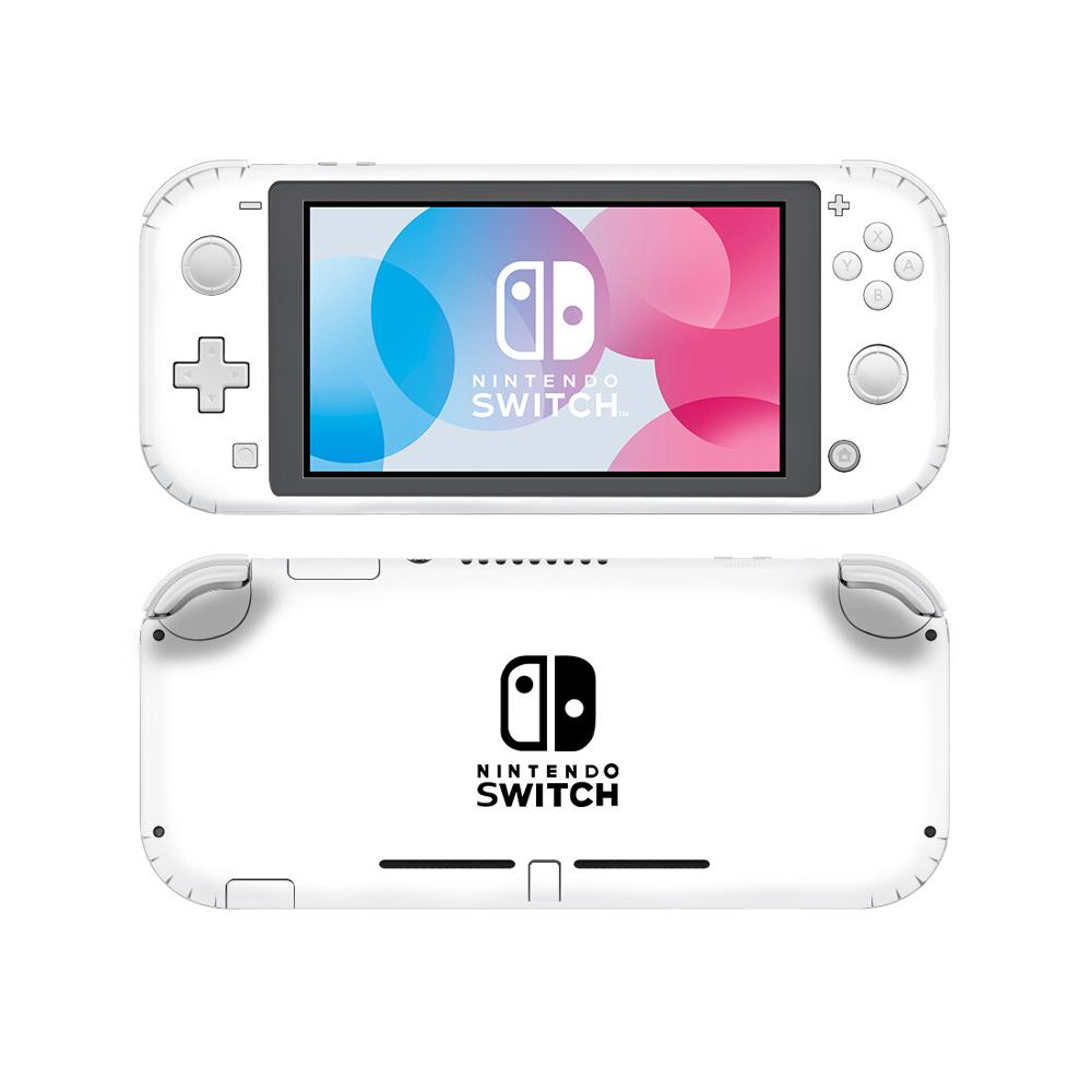 Pure White Color Skin Sticker Decal For Nintendo Switch Lite Console Nintend Switch Lite Mini NSL Protector Skin Sticker Vinyl: YSNSL0638