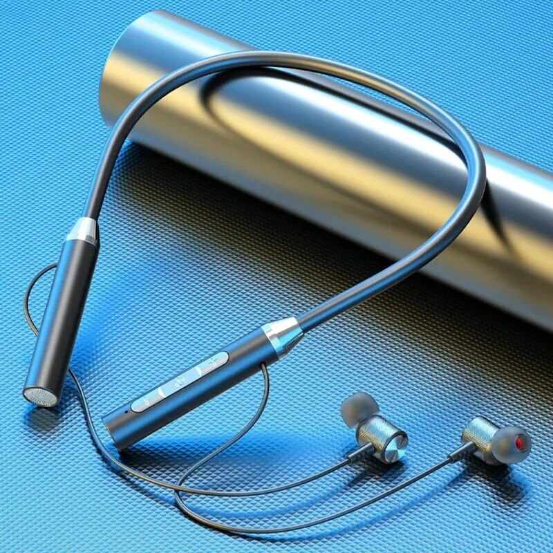 Słuchawki Bluetooth montowane na szyi Bezprzewodowe gry o bardzo długim czasie czuwania Sport Bieganie Przeciwpotowi Odpowiednie dla Androida Ios