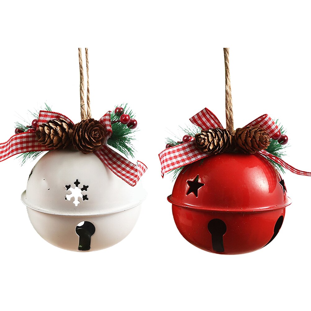 90Mm Jingle Bells Kerstboom Ornamenten Duurzaam Mooie Kerstboom Opknoping Hangers Voor Wedding Anniversary Party