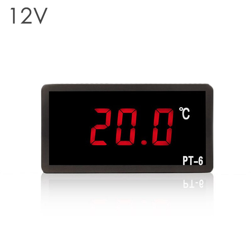 Digital kylmätare, elektronisk termometer med hög precision  , 1pc: 12v