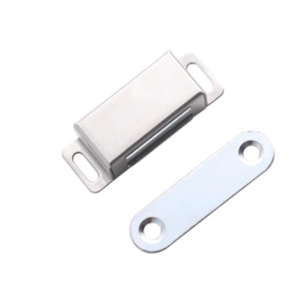 60mm Stainless Steel Cabinet Door Catch- 25kg Magnetic Catch for Kitchen Cupboard Wardrobe Closures Cabinet Door Drawer Latch