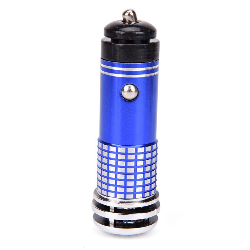 1pcs Car Air Purifier Ionizer 12V Negative Ions Air Cleaner Air Purifier Car Remove Smoke Eliminator For Car Home Office: Blue