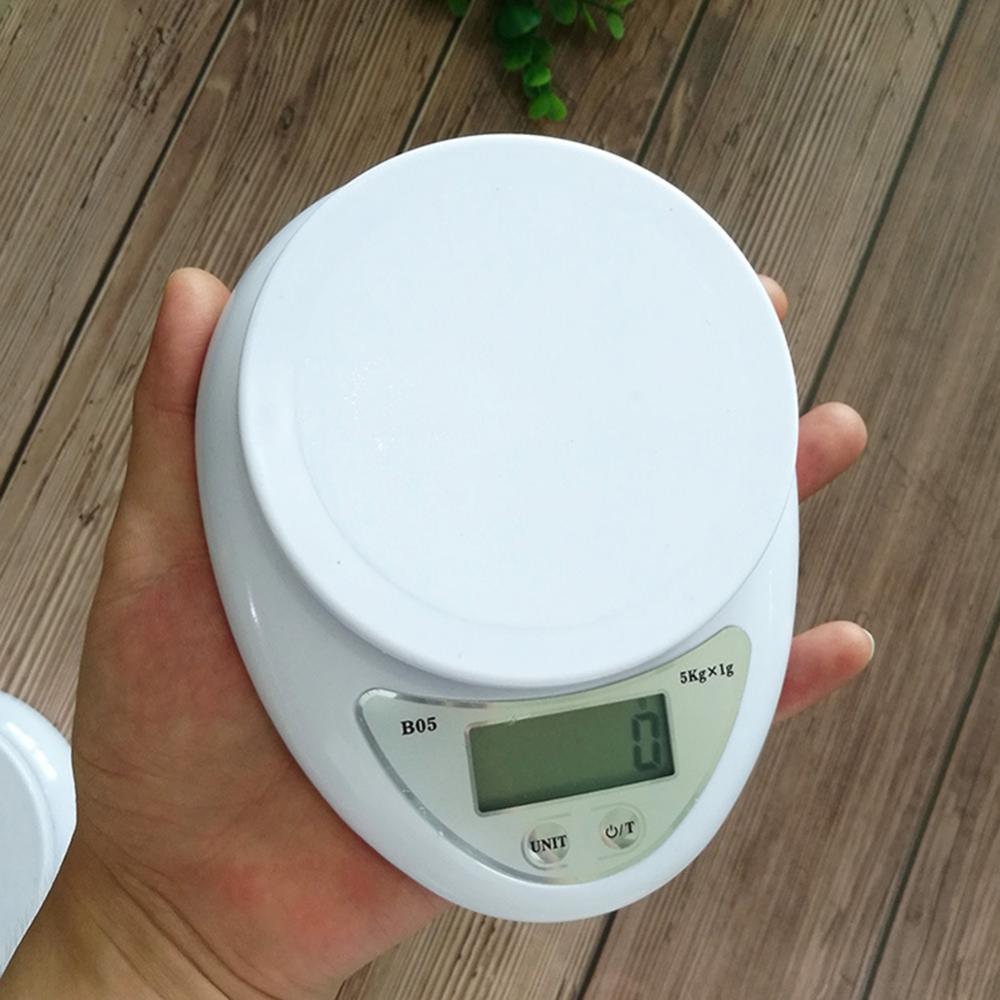 5Kg/1g Electronic Scale Mini Home Kitchen Precise Electronic Scale Food Weighing Balance Tool Measuring Tools