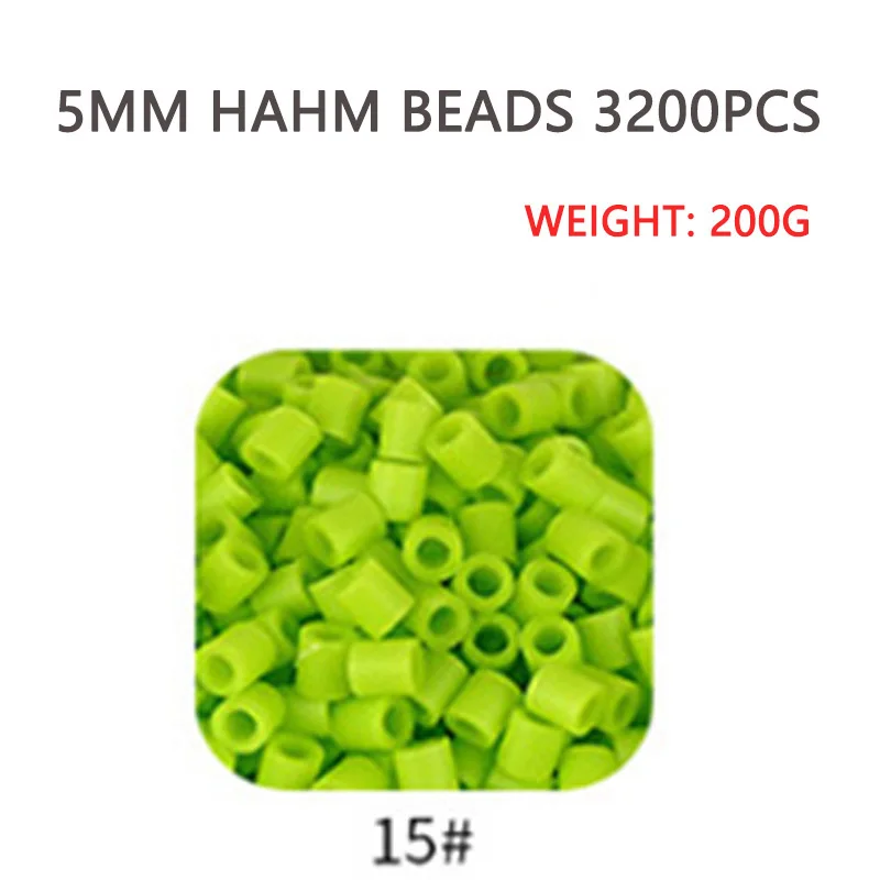 5MM Hama Beads 57 Colors For Choose Kids Education Diy Toys 100% Guarantee Perler Beads: Blue