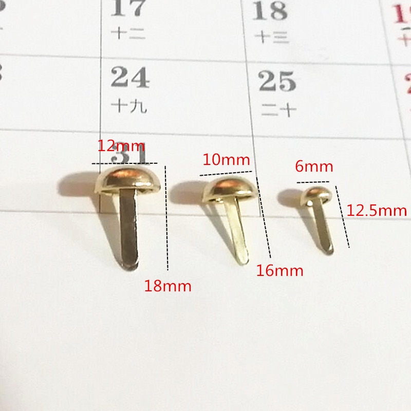 100PCS PIRAMIDE RIVETTO Spuntoni Borchie Fai da Te Per Creazione Pelle
