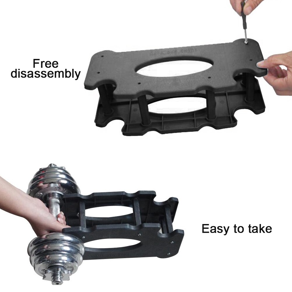 Practical Body Shaping Muscle Workout Exercise Strength Training Dumbbells Rack Indoor Outdoor PP Durable Home Gym Loss Weight