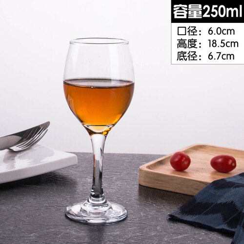 Vinglass krystall vinglassholder europeisk karaffel glassholder ktv bar beger vinglass: 250ml.