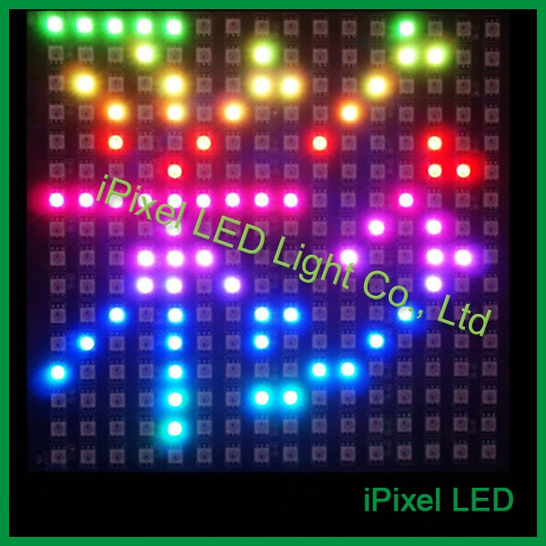 Led module prijs indoor flexibele gaas p10 full kleur APA102 chips