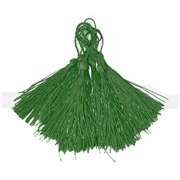 10Stck gemischte farbe 13cm Hängenden seil Seide Quasten Randbereich näHenne Knall quaste trimmen schlüssel quasten für DIY Verschönern vorhang zugang: Grün