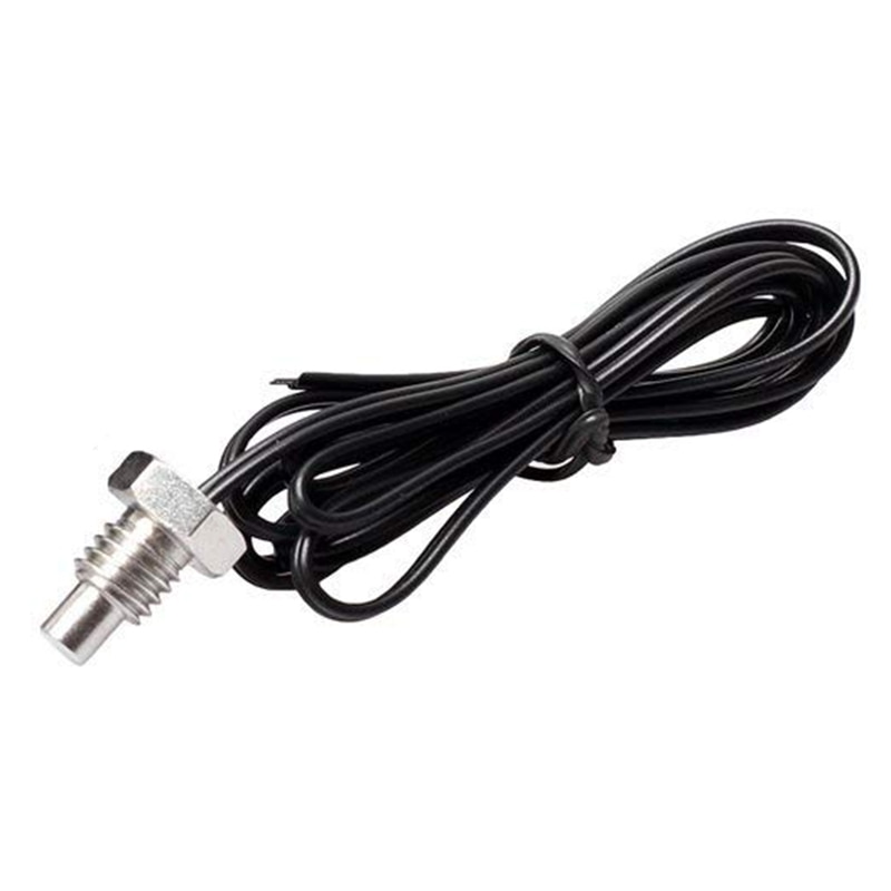 2 Pcs Ntc 10K M8 Thermistor Temperatuursensor Met Draad Sonde Kabel Installatie: 1M