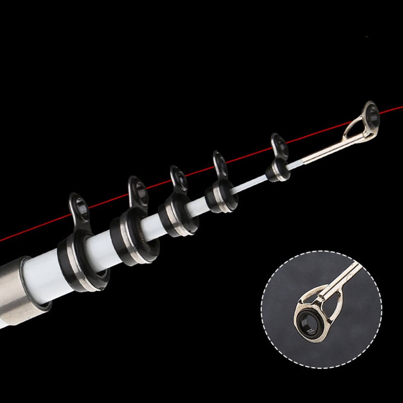 Alomejor Hengel Draagbare Kleine Korte Zee Mini Zeevisgereedschap Telescopische Hengel voor Reizen Zeewater Zoetwater Bass Forel Vissen (1,2 m