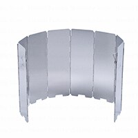 Hewolf outdoor camping kachel winddicht schild opvouwbaar lichtgewicht kachel windscherm kachel gereedschap draagbare kook bbq accessoires: Default Title