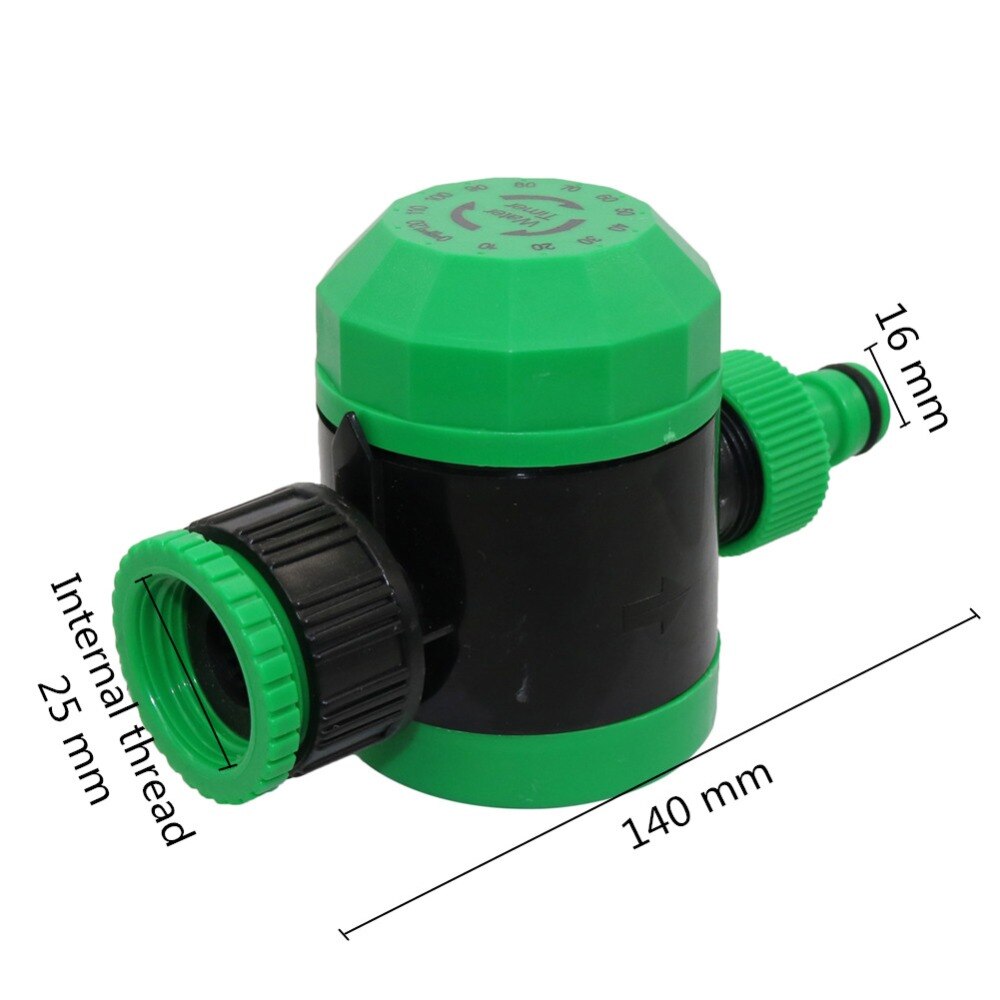 2 Hours Automatic Mechanical Garden Water Timer Irrigation System Controller Superior 1 Pcs