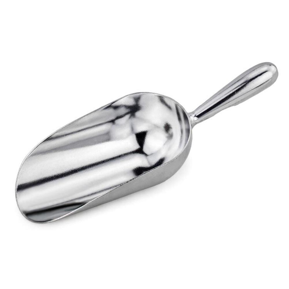 1Pcs Bar Ijsschep Roestvrij Staal Voedsel Meel Candy Scoop Spice Schop Bar Keuken Koken Tool Gedroogd Fruit Scoop