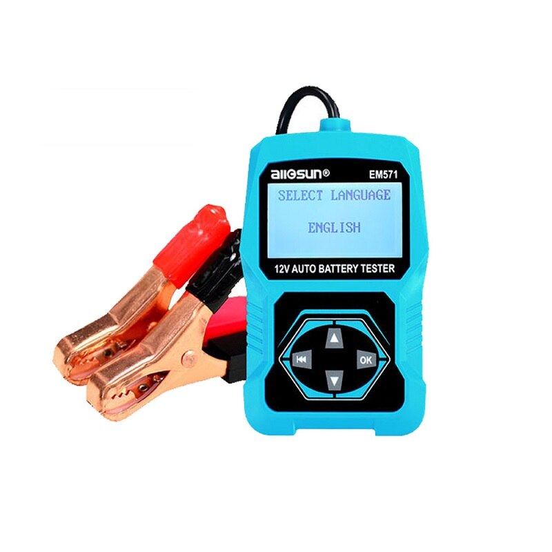 12V Automotive Vehicle Car Battery Tester 3 in 1 Multifunction Check Meter Digital Analyzer Diagnostic ALL-SUN EM571: Default Title