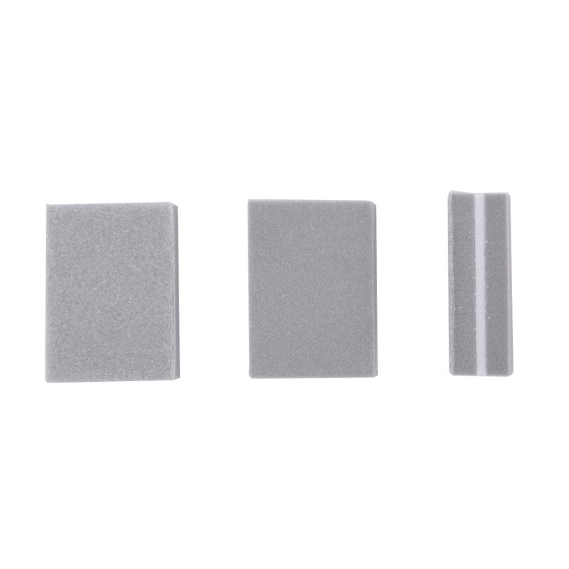 50 Stks/partij Professionele Spons Nagelvijl Beauty Mix 6 Kleur 100/180 Grit Uv Gel Nagellak Lime Een Ongle Manicure pedicure Gereedschap: Gray