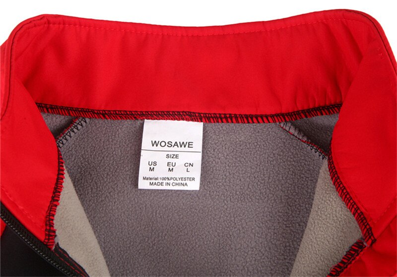 Winter mtb fiets winddicht jack lange mouwen sportkleding fietsjack fiets soft shell thermische fleece sportjas