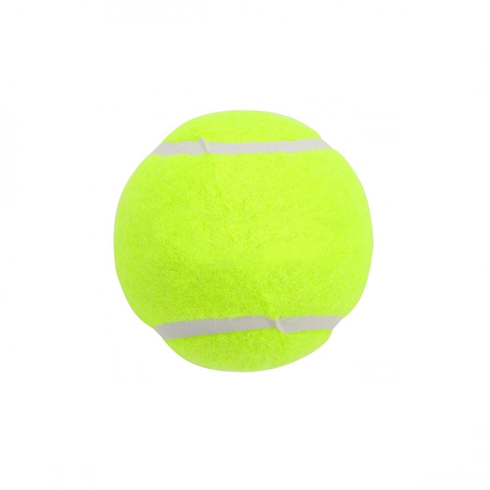 3Pcs/Pack Elastic Rubber Tennis Ball High Resilience Durable Tennis Practice Ball School Fun Club Competition Training Ball