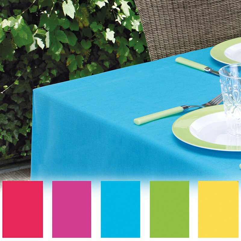 1pc D&Z Pure Color Series Disposable PE Tablecloth Party Supplies Wedding Table Decoration Waterproof Desk Cover