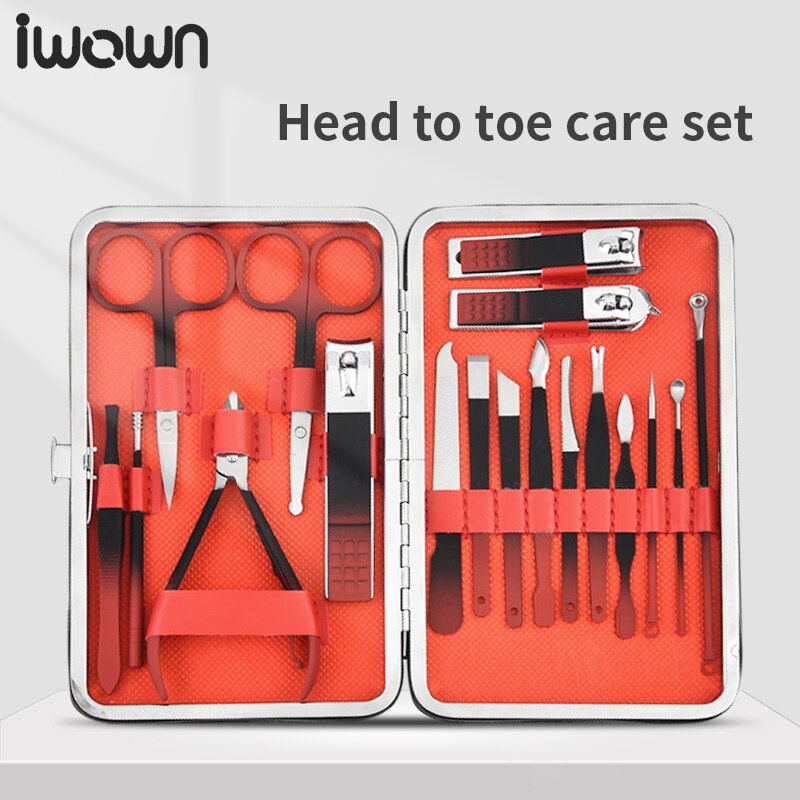 Manicure Pedicure Set Nail Cutter Pedicure Scissor Kits Nail Clipper Machine Fingernail Trimmer Manicure Tool Set