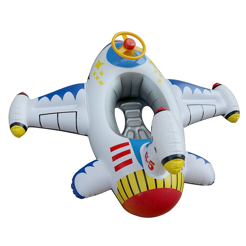 Anneau de natation en avion , siège gonflable pour enfants, anneau de natation pour l'été, fête aquatique amusante en plein air DRSA88