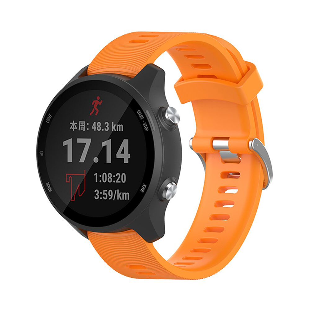 20mm pasek zegarka dla Garmin Forerunner 245 245M 645 Smartwatch na rekę zespół silikonowy dla Vivoactive3 3 muzyka Venu bransoletka