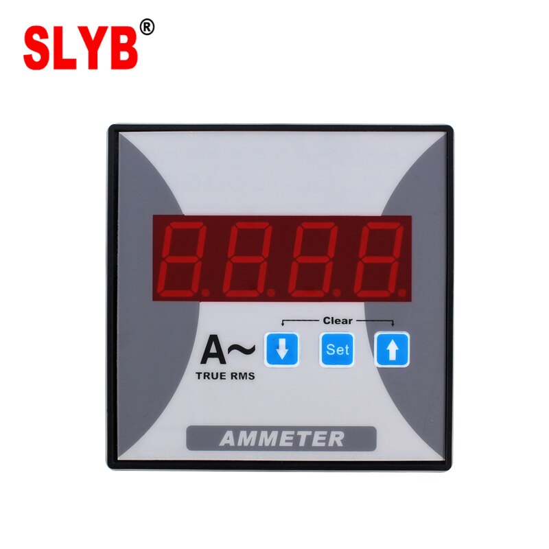 96*96 Single Digital Ammeter Current Measure Amp Meter EPM-4D
