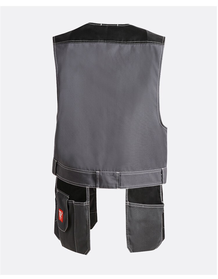 Multi-pockets Work Tool Vests for Men Construction Carpentry Electrician Workwear Multiple Pouch Pockets Waistcoat