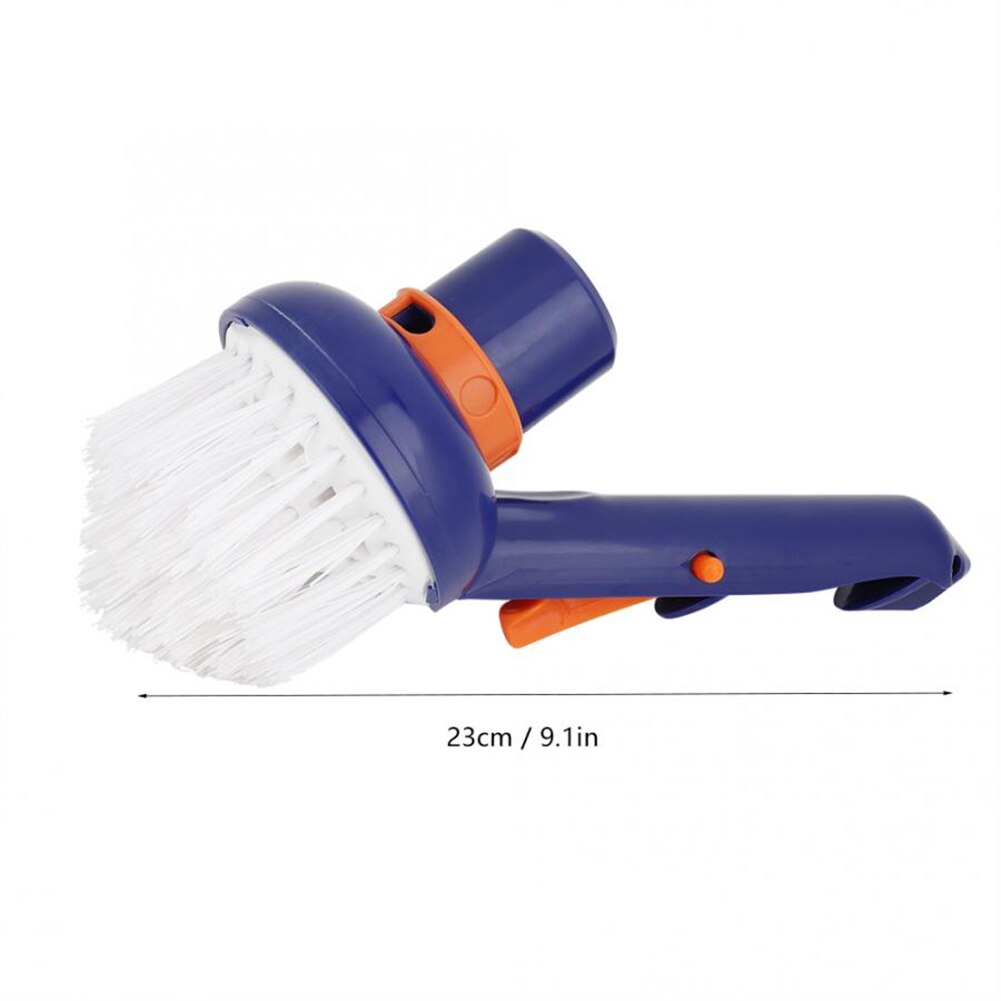 Nylon Bristle Swimming Pool Step Corner Cleaning Brush Scrubber Tub Wash Tool nylon bristle brush cleaning pool