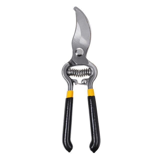 8inch/20cm Straight blade pruning cut Shrub tool Plant horticulture leaf trimmer Shear Scissor pruner Garden fruit flower Orchar: B