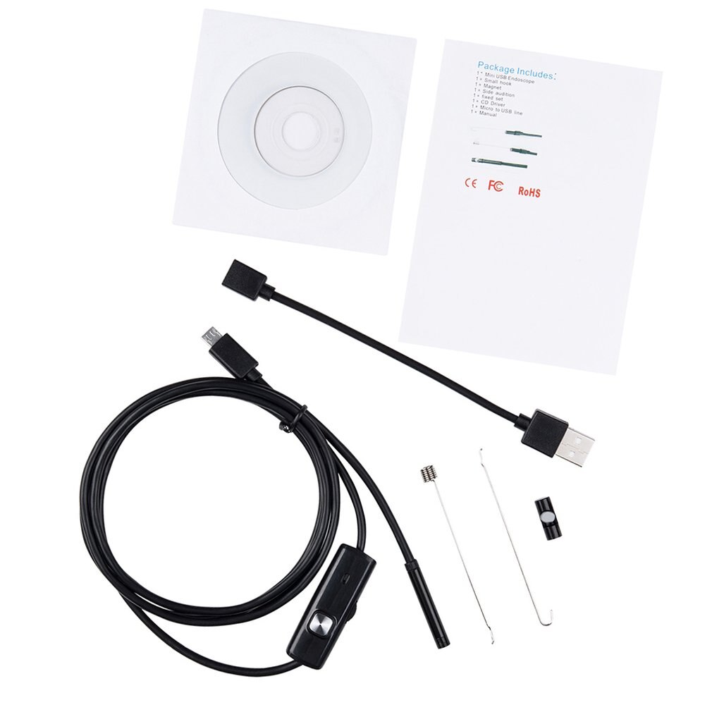 Verstelbare Android Ultra Clear Draadloze Telefoon Endoscoop Waterdichte Mini Camera Mobiele Telefoon Endoscoop