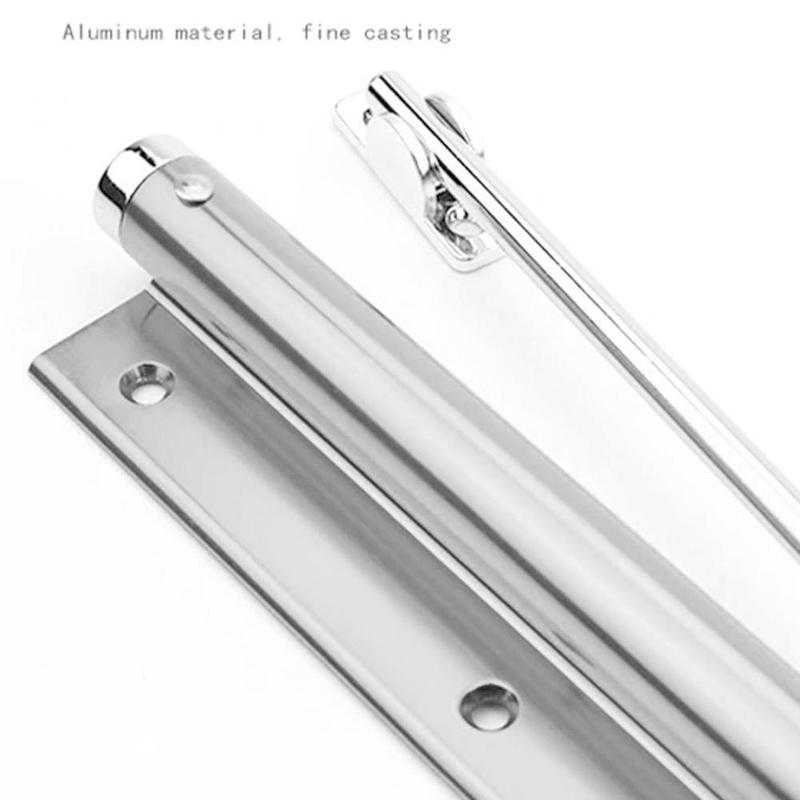 Adjustable Automatic Door Self-Closing Hinge Simple Buffer Household Page For Home Furniture Closer Rated Door Fire Rebound V8T2