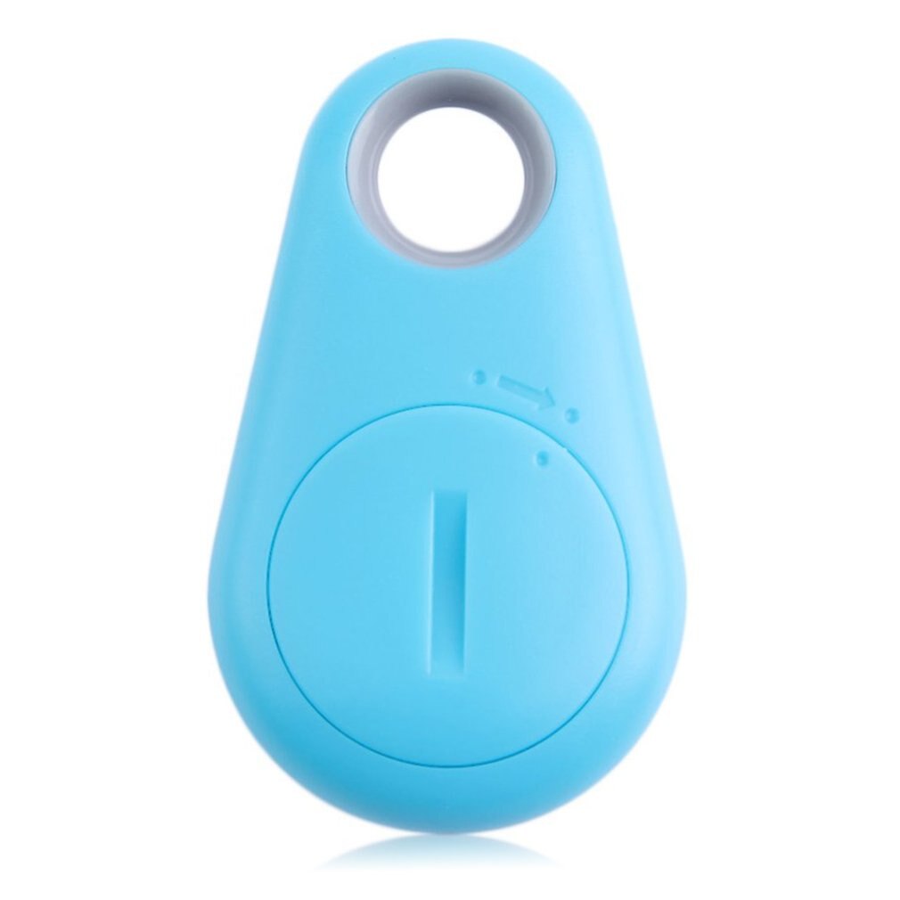 Mini Bluetooth 4.0 Gps Traker Waterdrop Locator Draagbare Anti-Lost Key Finder Pet Tracker Twee Way Alarm Anti-diefstal Apparaat: Blauw