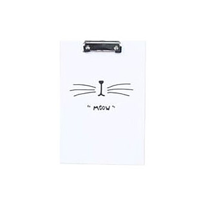 Cute Cat Bear A4 Paper Clipboard Kawaii Folder Clip Board Writing Pad For Kids Korean Stationery Office School Supplies
