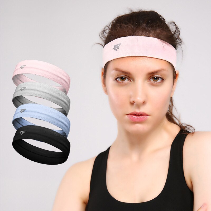 Sport Running Hoofdband Yoga Antislip Siliconen Tape Mannen En Vrouwen Absorbeert Zweet Bundel Haarband Zweten Riem