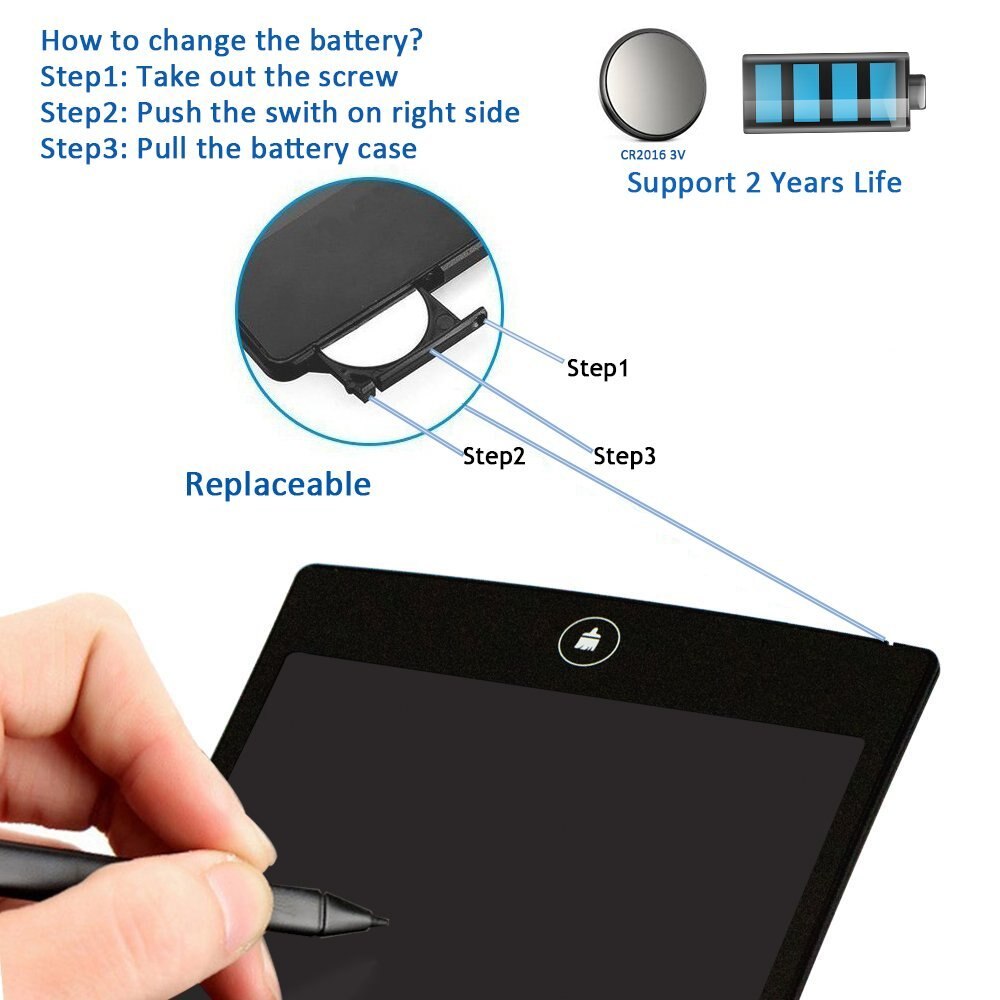 Newyes tablet de escrita de 12 "lcd, mini placa de escrita, pode ser usado como placa branca, ewriter, placa de memo, boletim frete grátis, frete grátis