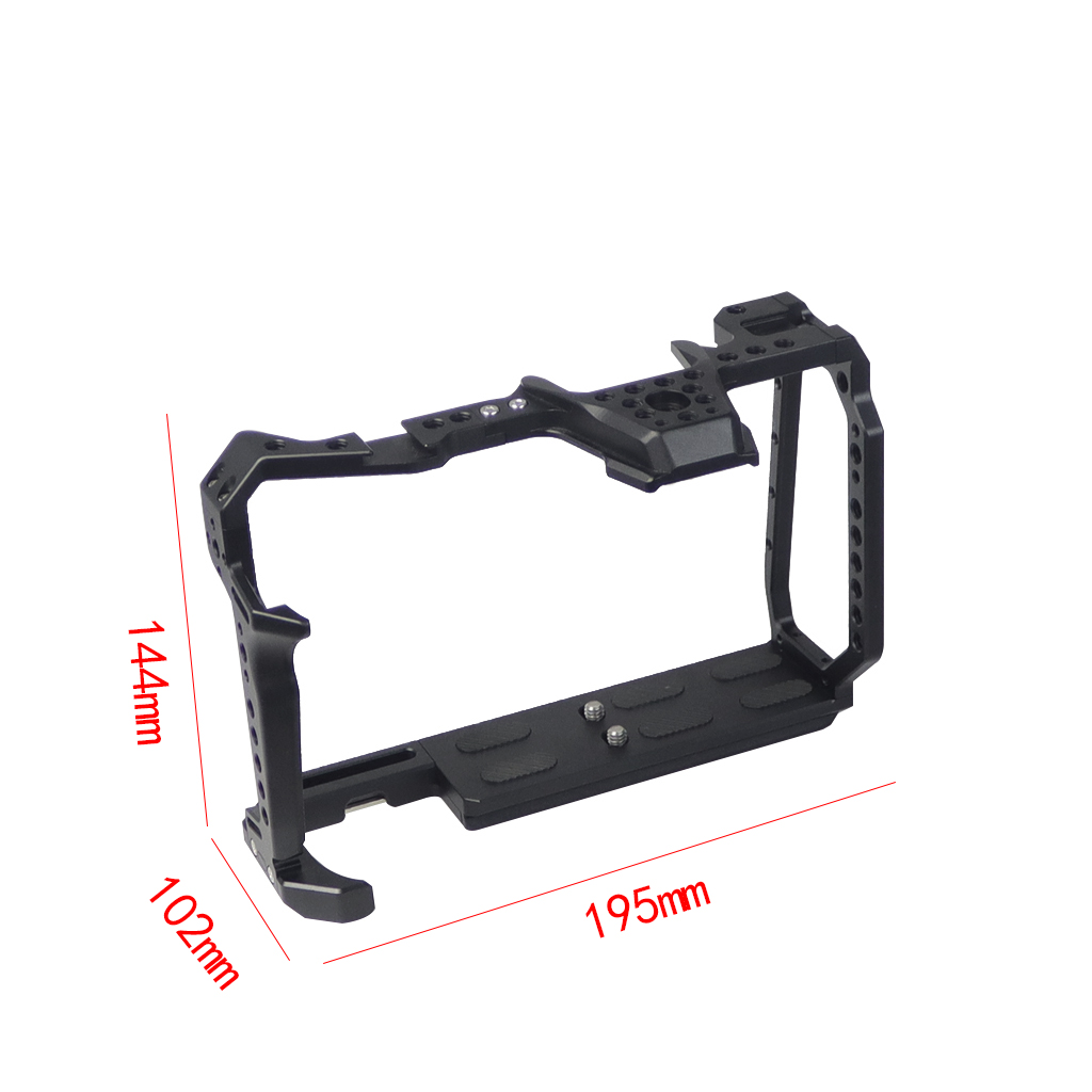 6K Pro Camera Full Cage Rig Aluminum Alloy for Black Magic Pocket Cinema BMPCC 6K PRO Blackmagic DSLR Video Film Making Frame