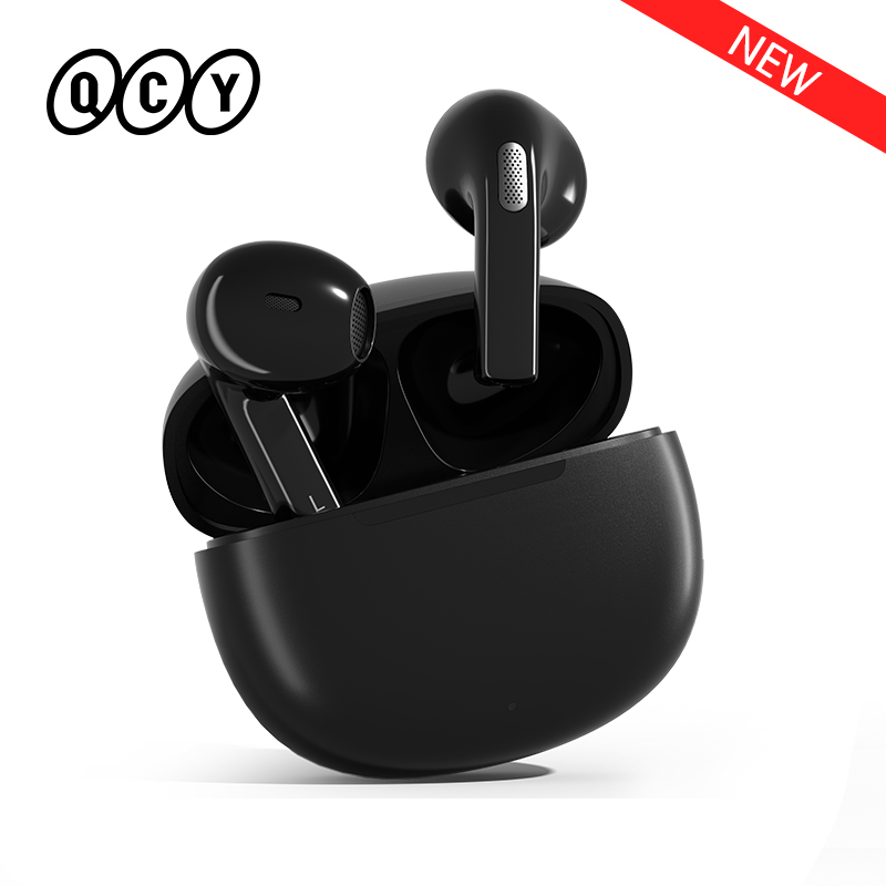 NOWOŚĆ QCY T20 Bluetooth 5.3 TWS Bezprzewodowe słuchawki 68 ms Słuchawki douszne o niskim opóźnieniu 13 mm Sterownik Słuchawki HIFI 4 mikrofony + ENC HD Call