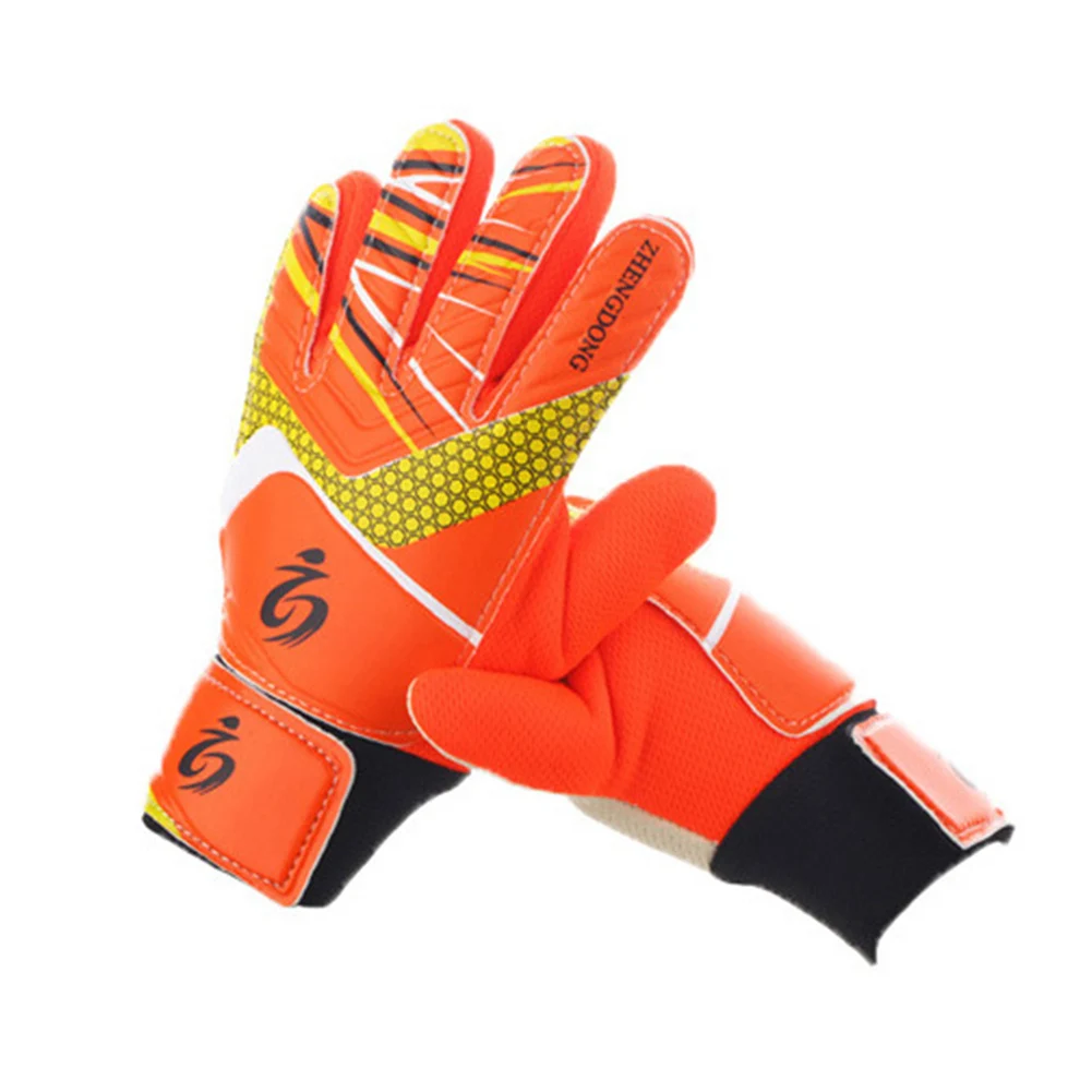 Guantes de portero de fútbol para chico, guantes de portero para niños de 5 a 16 años, guantes de portero suaves, scooters de montar para niños sp: Negro / XS