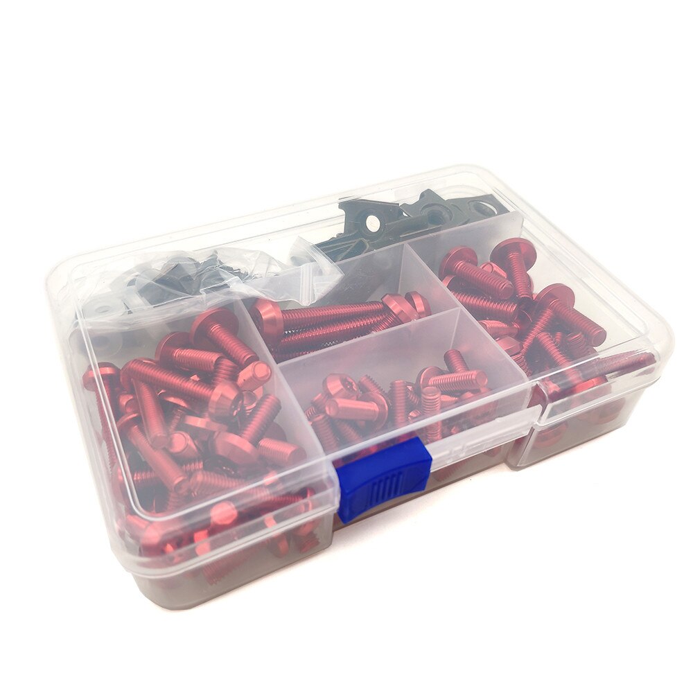 Universal- Motorrad Verkleidung Schrauben Muttern Bausatz Körper Verschluss Clips Schraube Für Kawasaki GTR1400 H2R zrx 1200 ZX11 zx 11 ZX1100 ZX7R