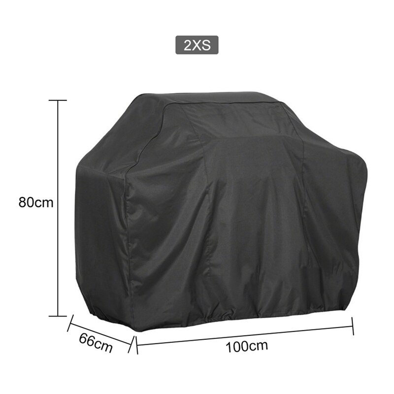 Furnace cover Grill Cover BBQ Cover Protection Dust-proof Rainproof Cloth Cover Square Barbecue Supplies: 2XS