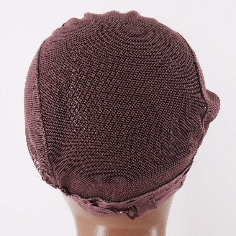 Wig Cap for Making Wigs with Adjustable Strap on the Back Weaving Cap Glueless Wig Caps Good Hair Net Black