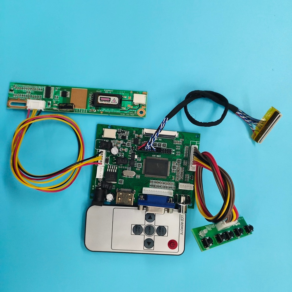 Kit para b154ew02 1280 × 800 ccfl 30pin led hdmi painel remoto 15.4 "lcd 2av display tela controlador placa lcd vga monitor de trabalho