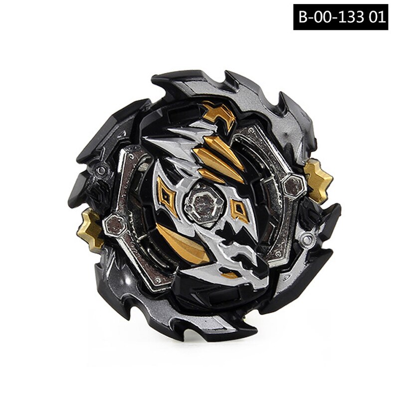 Mksafn Bayblade Burst Gold Metal Spinning Top Toys Black Golden Starter Gyroscope Arena Toy Bays Bable Bables Boy Christmas: B-00-133 01