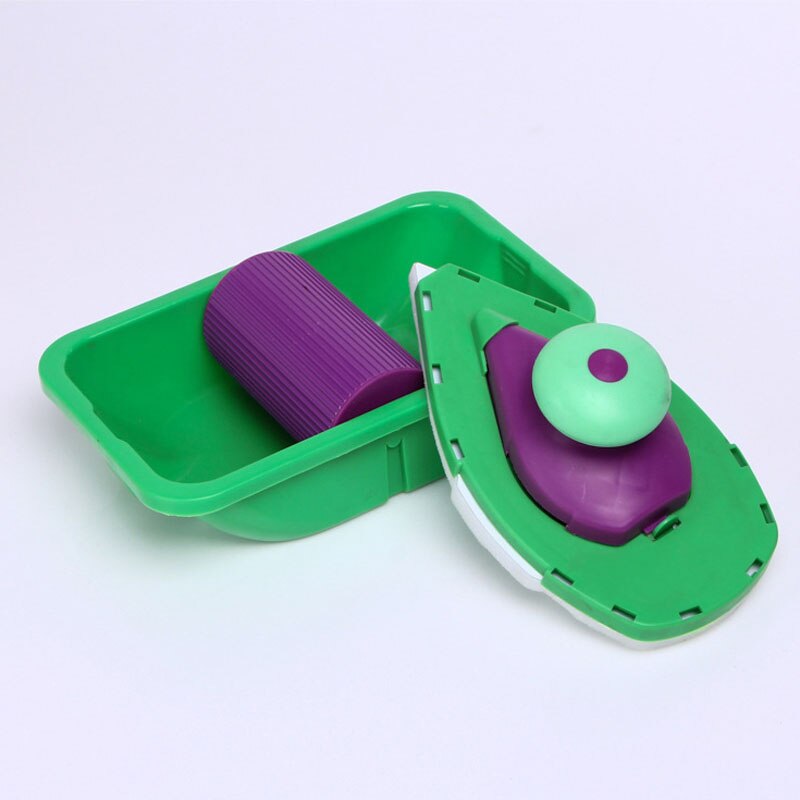 Multi-function Paint Roller Tray Sponge Pads Handles Kits Home Painting Brush Wall Corner Decor Paint Pad DIY Hand Tool