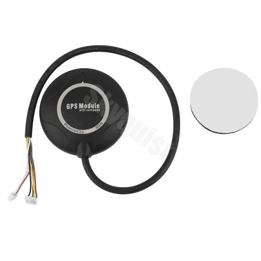 M8N 8M 7M 6M High Precision GPS Built in Compass for APM 2.6 2.8 Pixhawk 2.4.6 PIX 2.4.8: WHITE