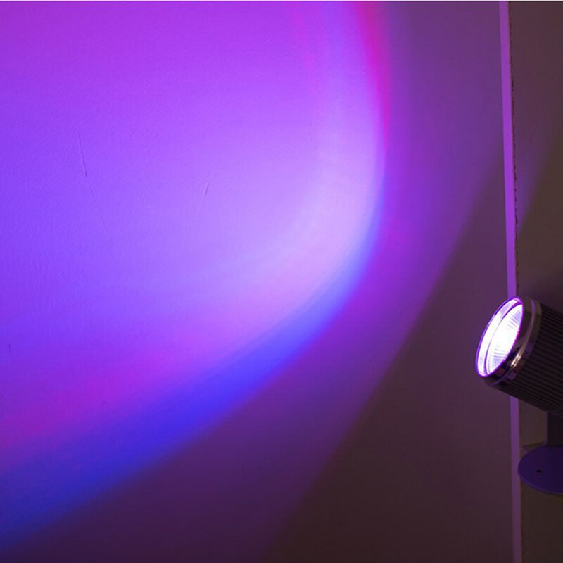 1W RGBW LED Stage Lighting Pinspot Beam Spotlight DJ DISCO Party KTV Backlight Stage Light: Purple