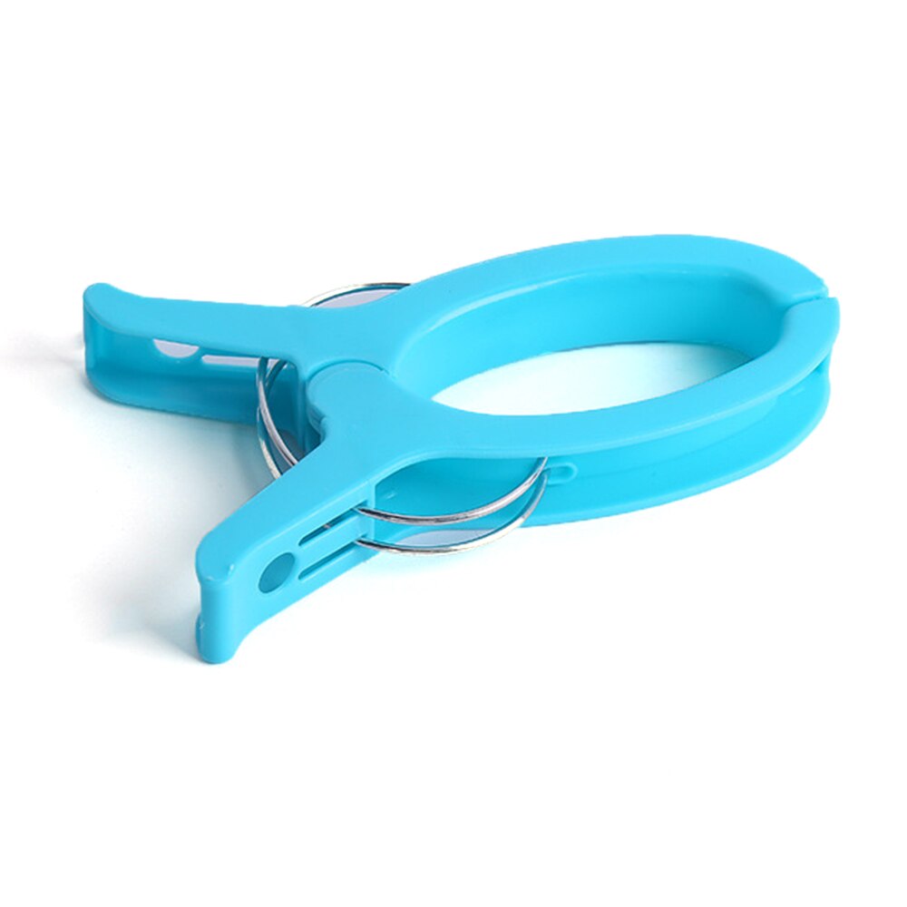 ¡Novedad de ! 1 pieza de pinzas de ropa de plástico perchas pinzas para ropa potentes y resistentes percheros decorativos para colcha: Azul